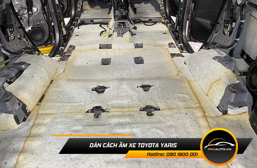 Cách Âm Toyota Yaris - Ảnh 3