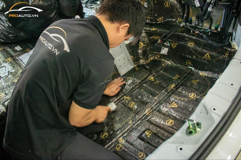 Cách âm, chống ù, giảm ồn với vật liệu cách âm STP tại ProAuto.vn 