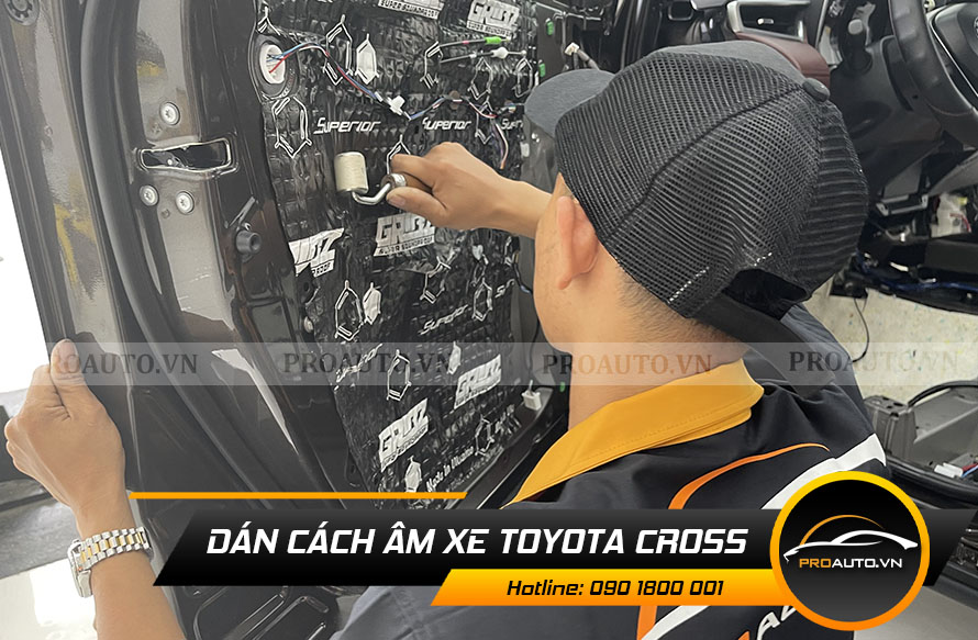 Cách Âm Toyota Cross - Ảnh 2