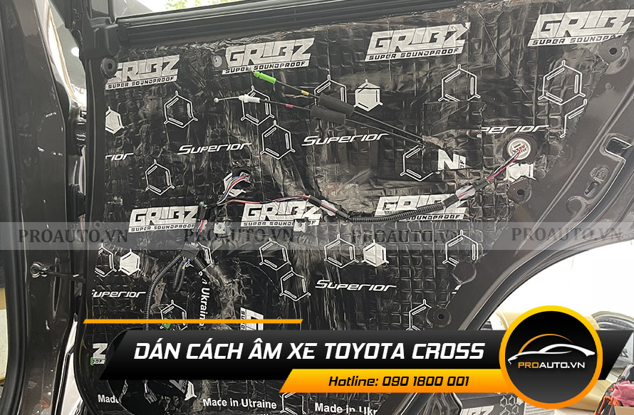Cách Âm Toyota Cross - Ảnh 7