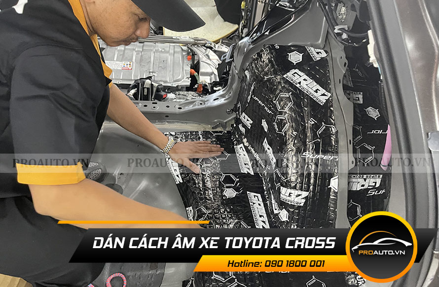 Cách Âm Toyota Cross - Ảnh 6