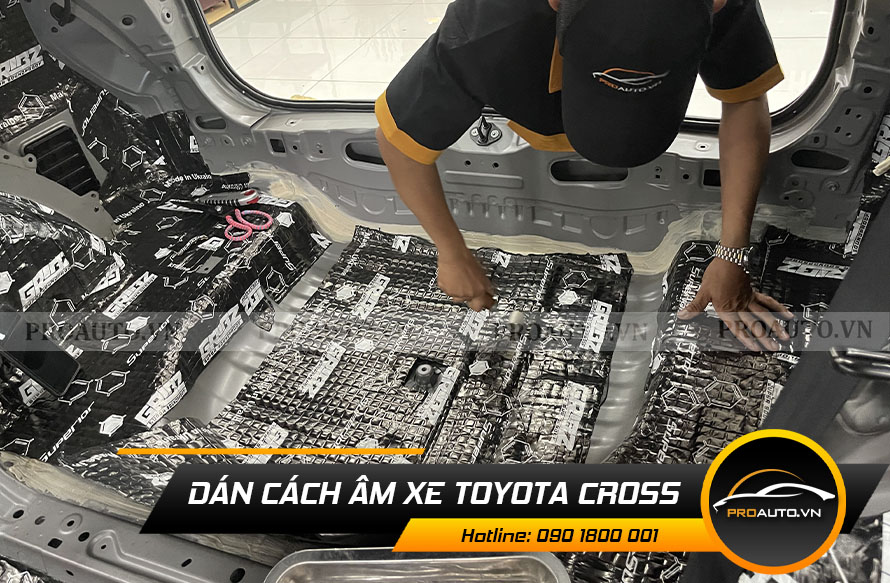 Cách Âm Toyota Cross - Ảnh 5