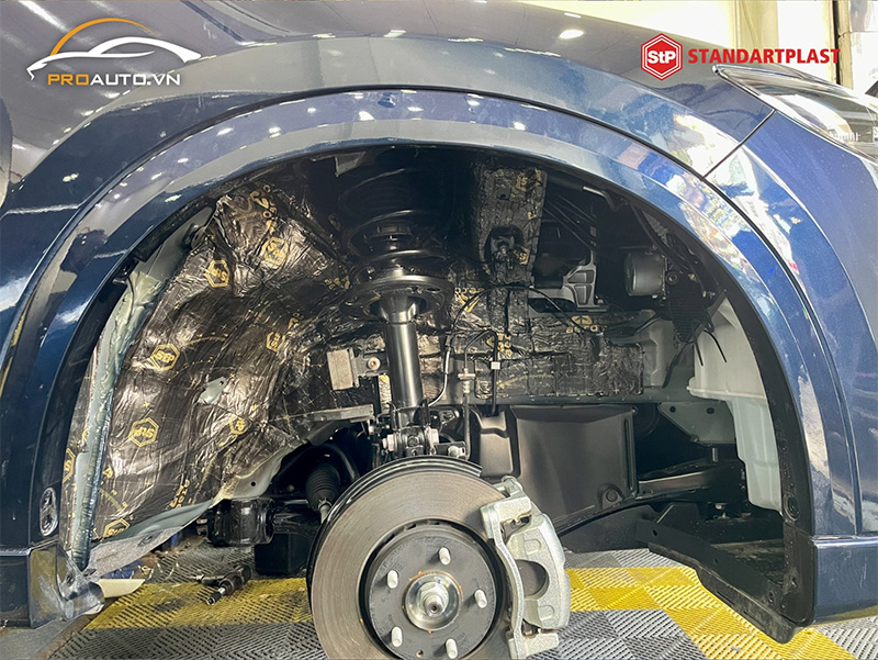 Cách âm hốc lốp bánh xe