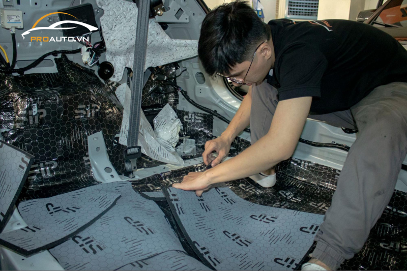 Cách âm SIP cho sàn xe ô tô