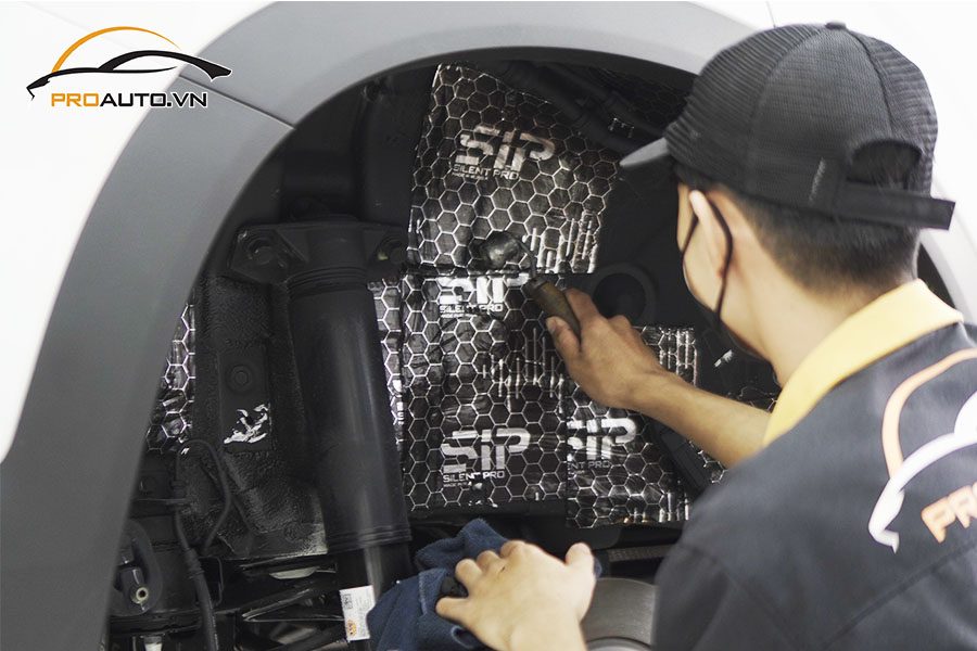 Cách âm hóc bánh xe Kia Sorento