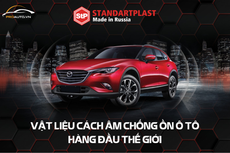Cách âm STP - Vật liệu cách âm chống ồn ô tô hàng đầu thế giới