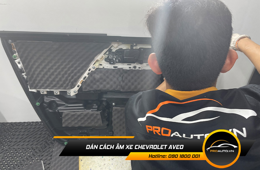 Cách Âm Xe Chevrolet Aveo - Ảnh 3