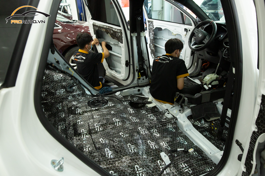 Cách Âm Xe Chevrolet Caption - Ảnh 4