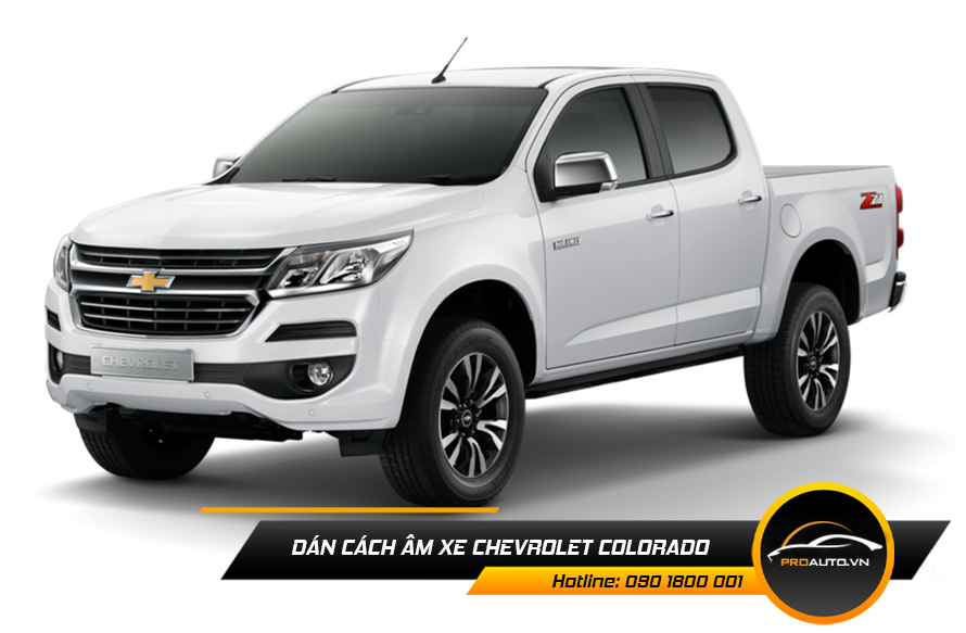 Cách âm xe Chevrolet Colorado
