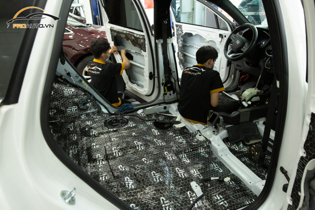 Cách âm chống ồn xe Chevrolet Orlando