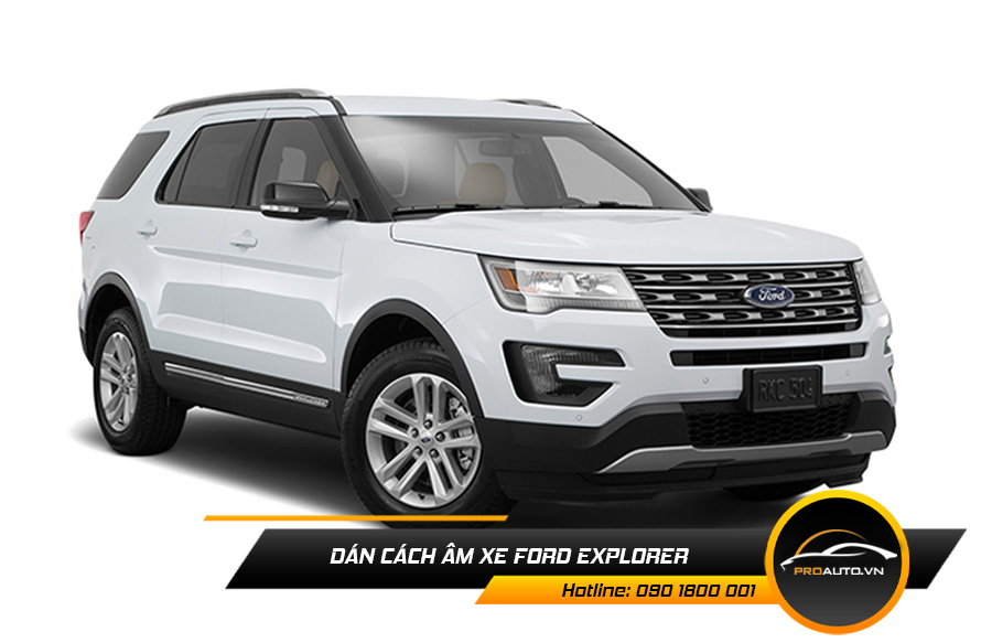 Cách âm chống ồn xe Ford Explorer