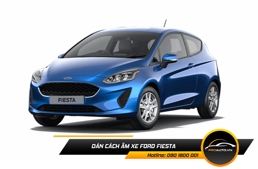 Cách âm chống ồn xe Ford Fiesta