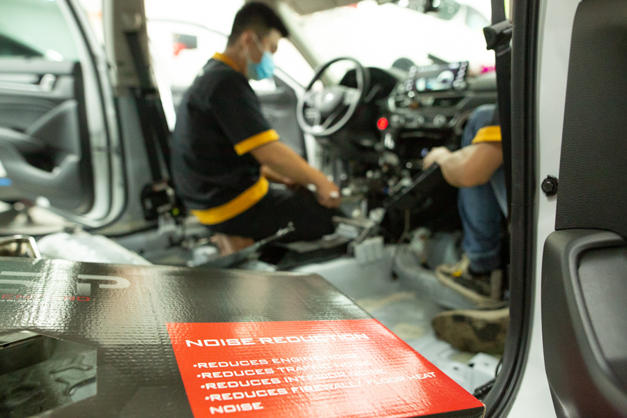 Những phương pháp chuyên dùng cách âm xe Honda Accord