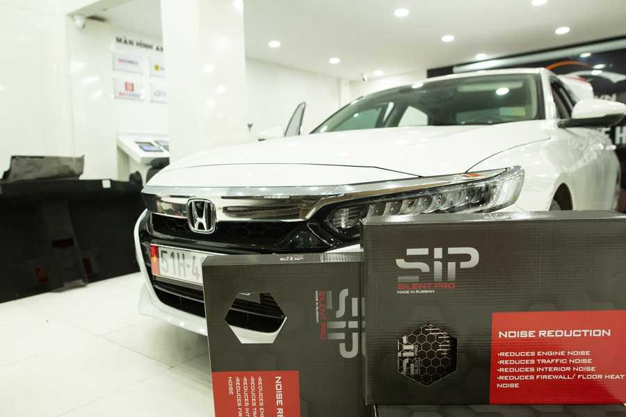 Cách âm chống ồn xe Honda Accord
