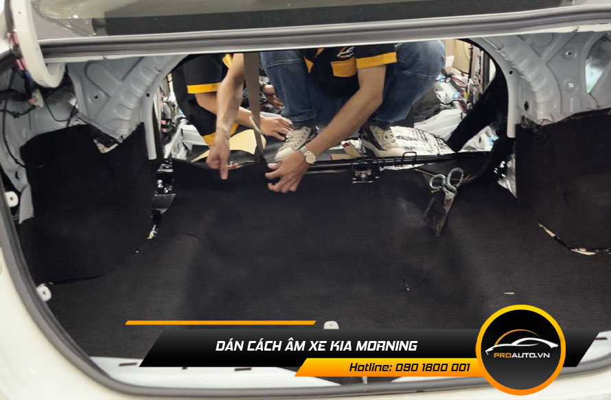 Dán tiêu âm chống ồn Kia Optima