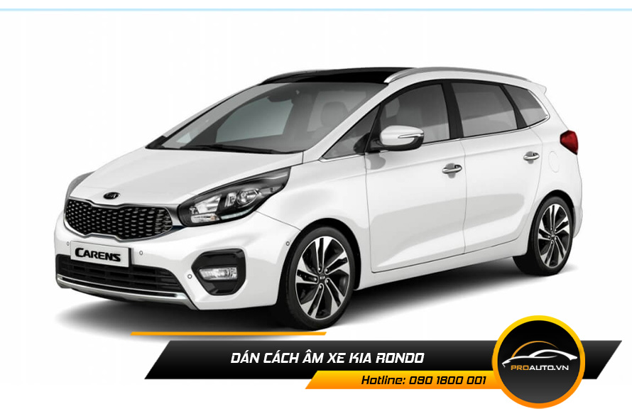 Cách âm chống ồn xe Kia Rondo