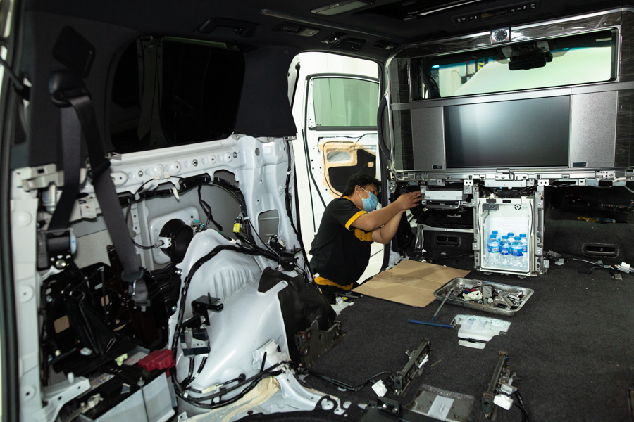 Cách âm chống ồn xe Luxes ES 300H