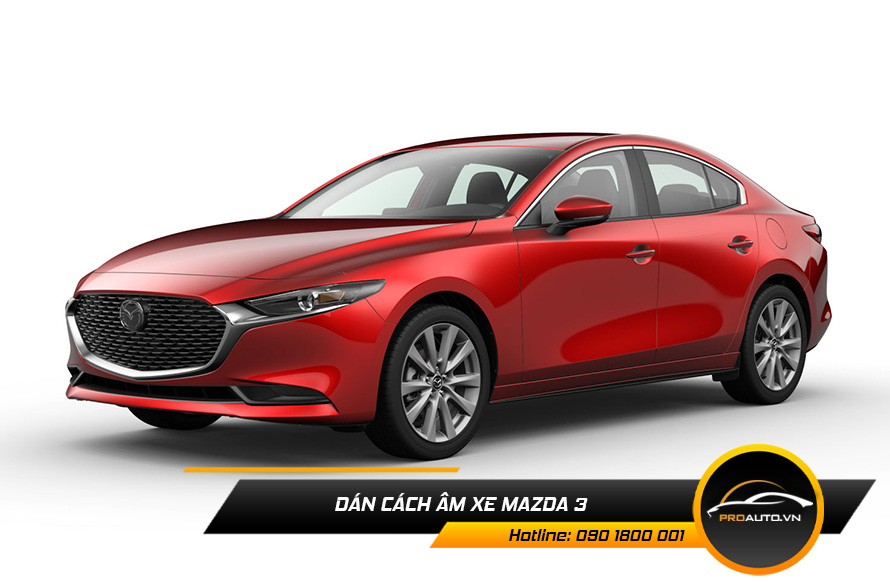 Cách âm xe Mazda 3