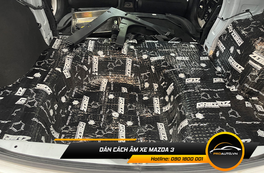 Cách âm xe Mazda 3 - Ảnh 4