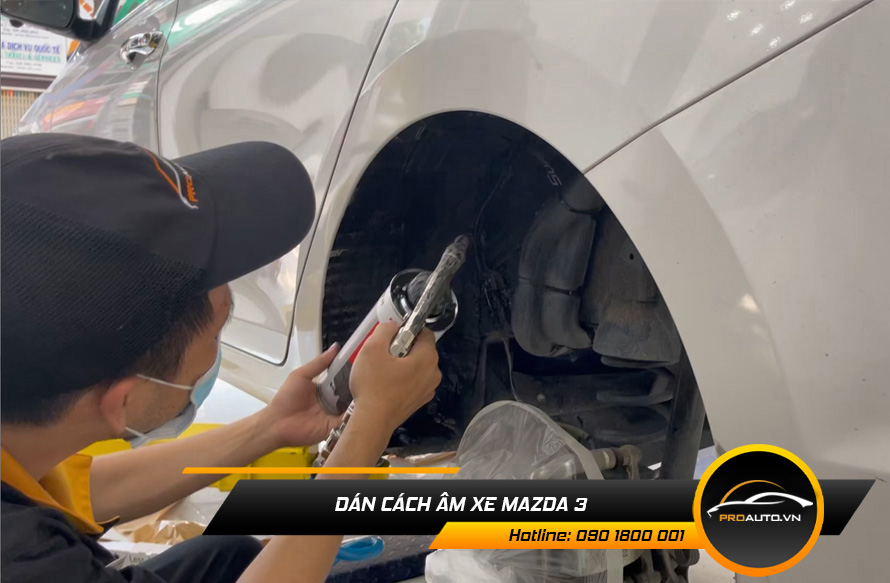 Cách âm xe Mazda 3 - Ảnh 2