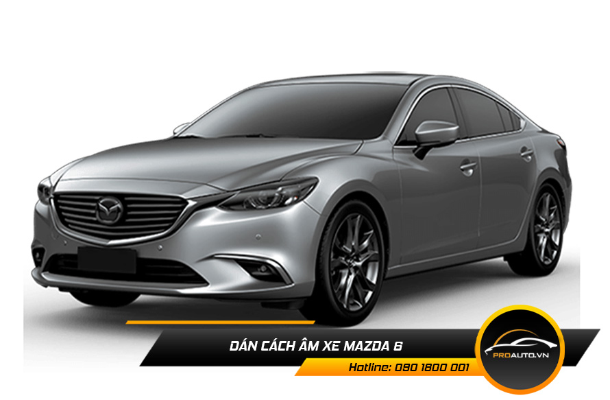 Cách âm chống ồn xe Mazda 6