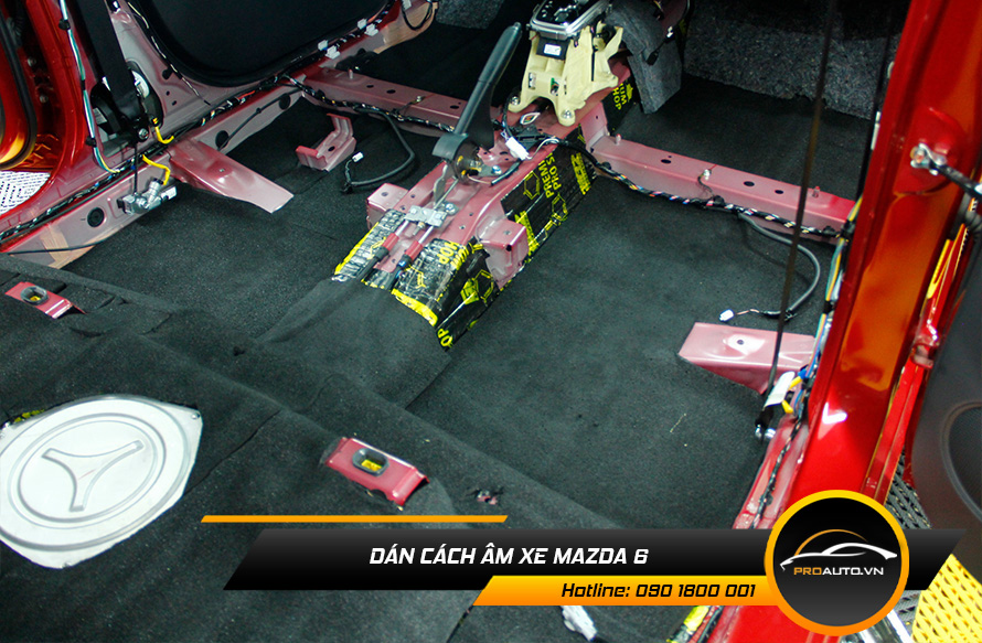 Dán tiêu âm chống ồn Mazda 6