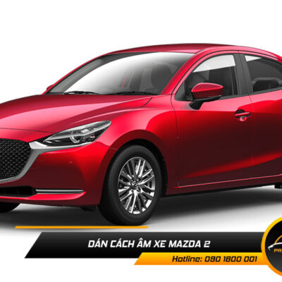Cách âm xe Mazda 2
