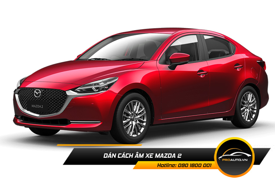 Cách âm chống ồn xe Mazda 2