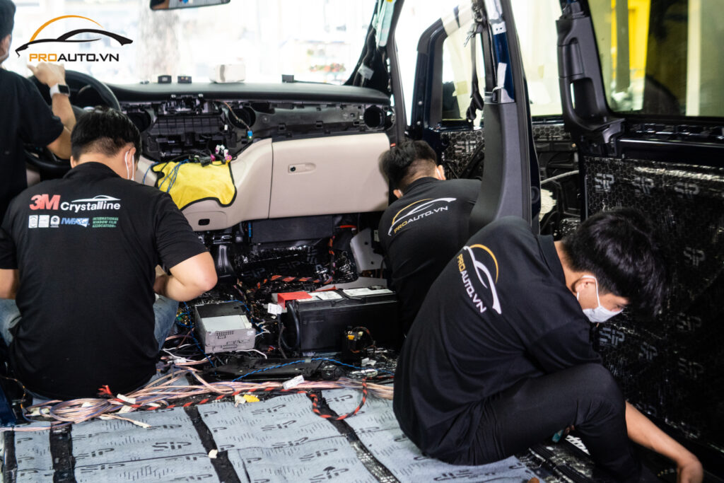 Cách âm xe Mercedes Benz S-Class long là giải pháp nâng cáo hiệu quả chống ồn tốt nhất cho xe