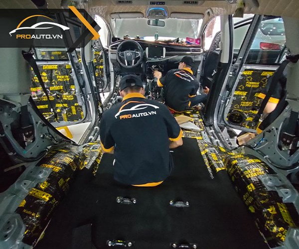 Những phương pháp chuyên dùng cách âm xe Luxes LX