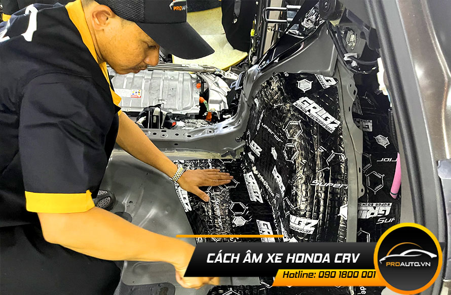 cach am xe honda crv NEW