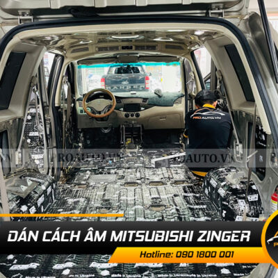 Cách Âm Mitsubishi Zinger