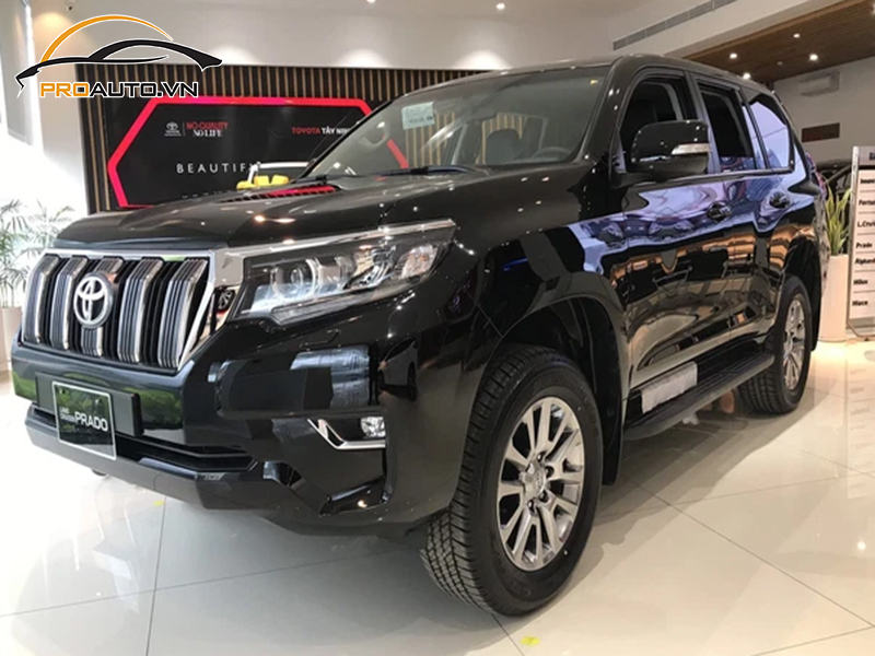 Lắp cảm biến áp suất lốp cho xe Toyota Prado