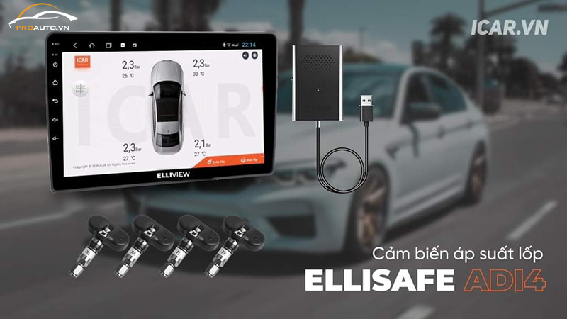 Cảm biến áp suất lốp ICAR Ellisafe ADI4