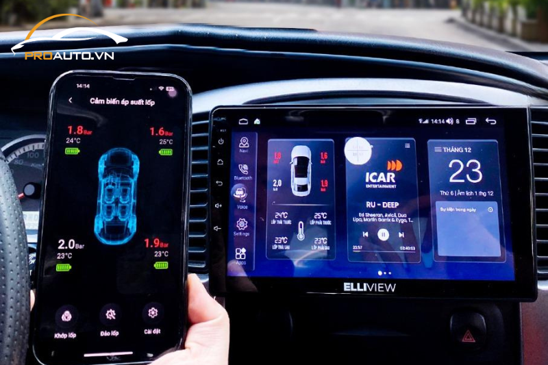 Cảm biến áp suất lốp ICAR Ellisafe đa dạng sản phẩm