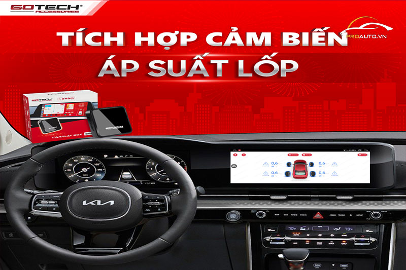 Cảm biến áp suất lốp linh hoạt