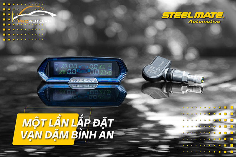 Cảm biến áp suất lốp Steelmate TP-MT 11 PRO