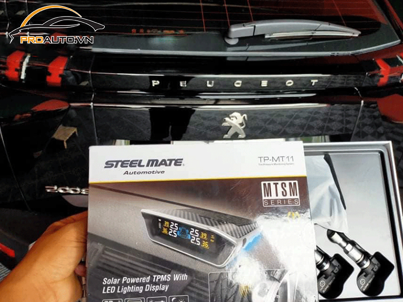 Lắp Cảm Biến Áp Suất Lốp Cho Xe Peugeot 3008