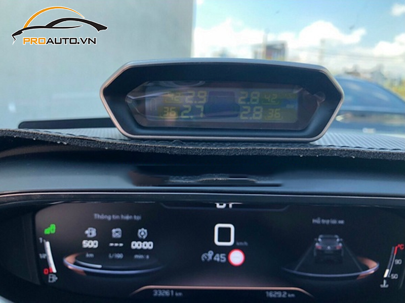 Lắp Cảm Biến Áp Suất Lốp Cho Xe Peugeot 3008