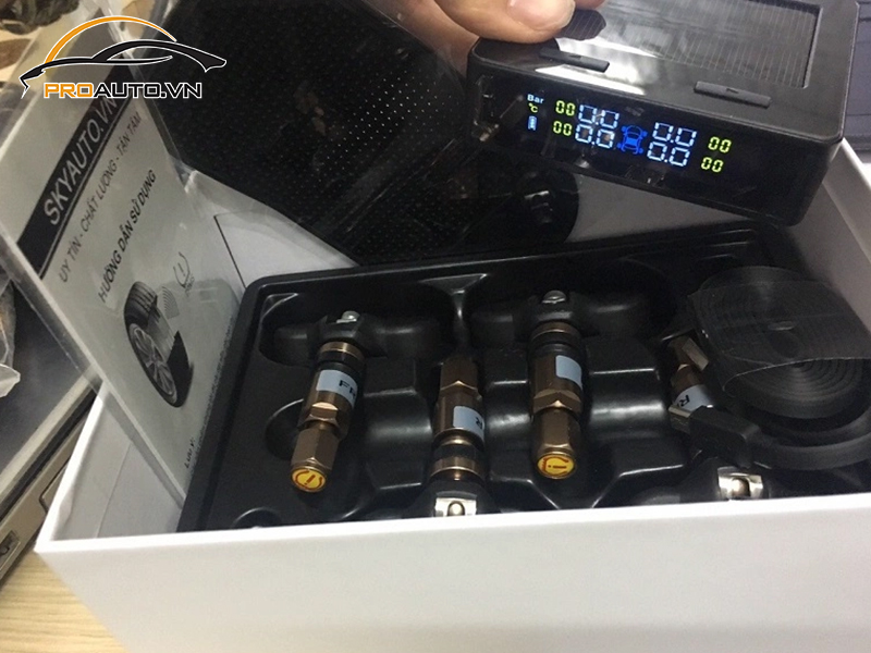 Lắp Cảm Biến Áp Suất Lốp Cho Xe Peugeot 408