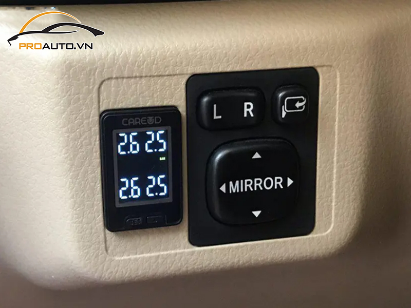 Lắp Cảm Biến Áp Suất Lốp Cho Xe Peugeot 408