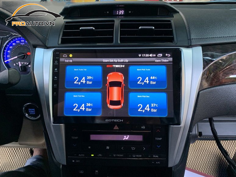 Lắp Cảm Biến Áp Suất Lốp Cho Xe Peugeot 5008