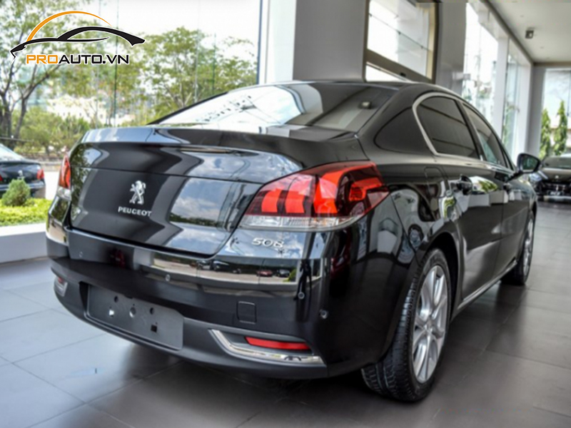 Lắp Cảm Biến Áp Suất Lốp Cho Xe Peugeot 508