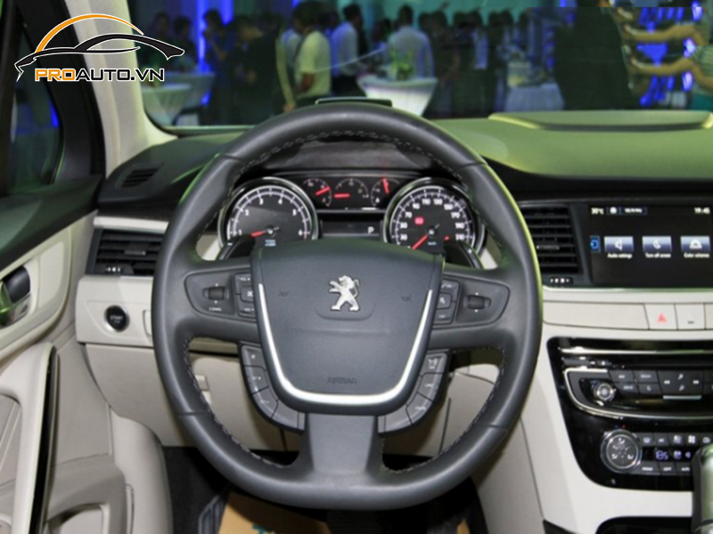 Lắp Cảm Biến Áp Suất Lốp Cho Xe Peugeot 508