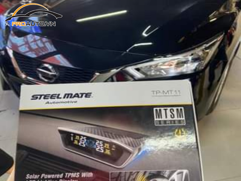 Lắp Cảm Biến Áp Suất Lốp Cho Xe Nissan Almera
