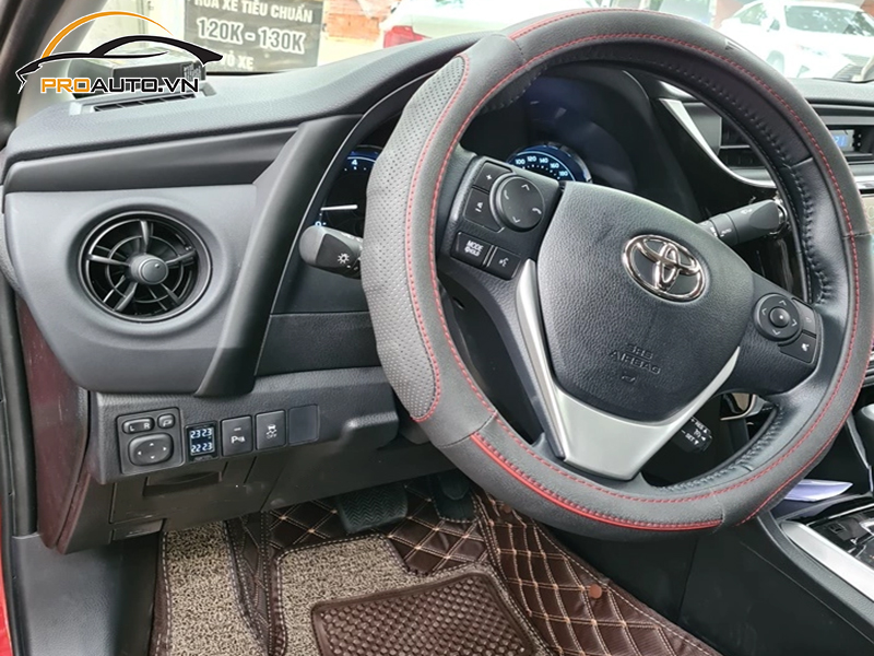 Lắp Cảm Biến Áp Suất Lốp Cho Xe Toyota Altis - Ảnh 2