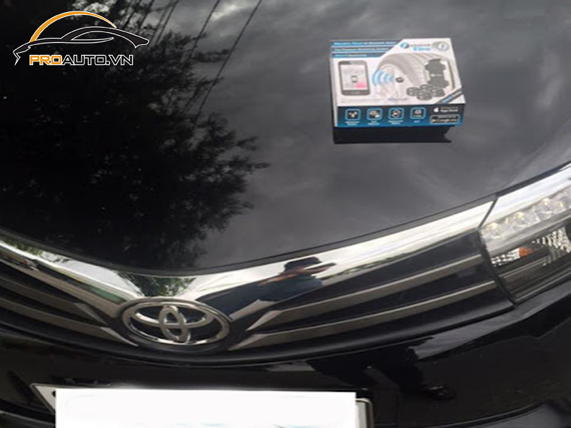 Lắp Cảm Biến Áp Suất Lốp Cho Xe Toyota Altis - Ảnh 6