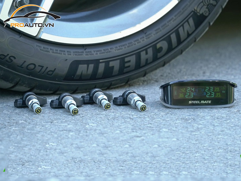Lắp Cảm Biến Áp Suất Lốp Cho Xe Toyota Avanza - Ảnh 3
