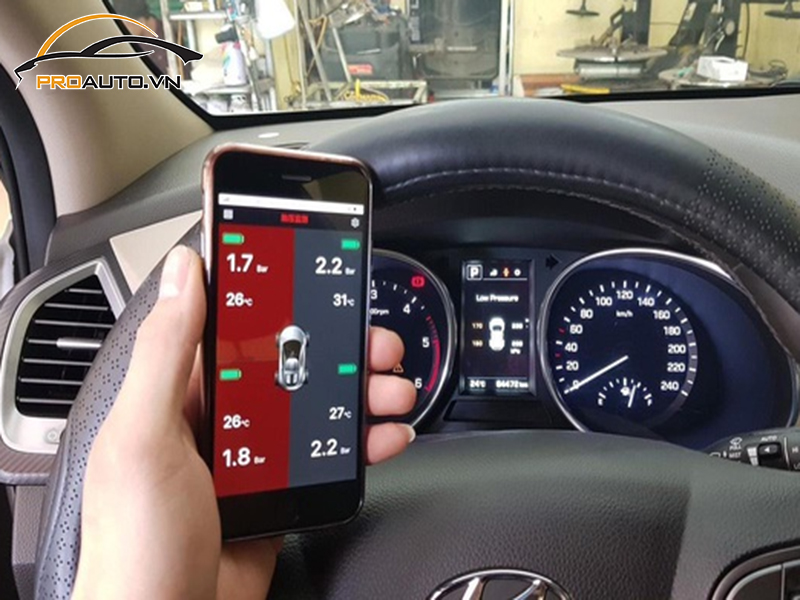 Lắp Cảm Biến Áp Suất Lốp Cho Xe Toyota Avanza - Ảnh 6