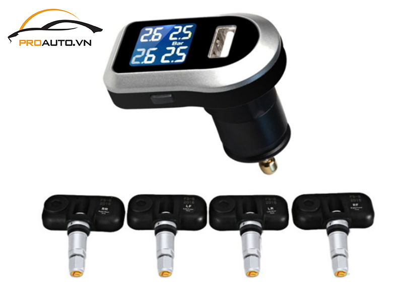 Lắp cảm biến áp suất lốp cho xe Toyota Rush